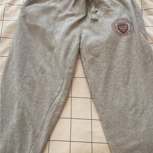Gray Sweatpants with McMaster Logo